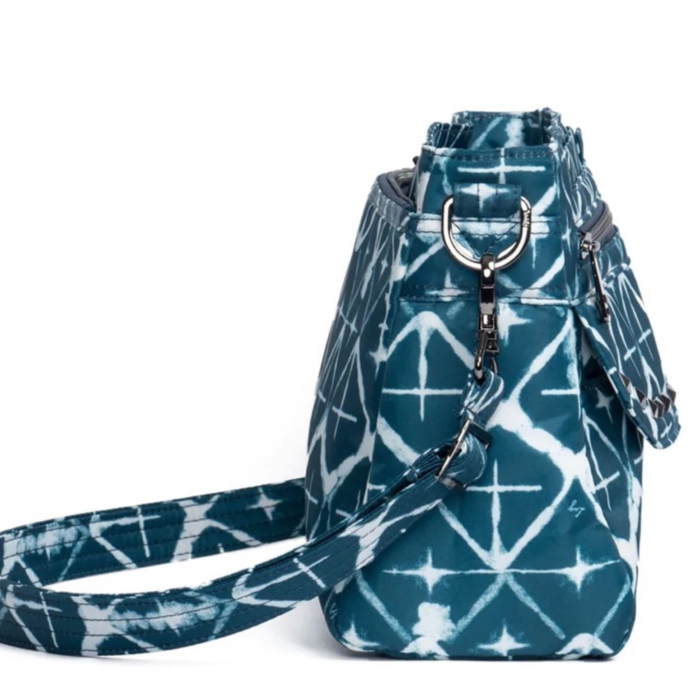 NWT Lug Pacer 2 Crossbody Bag in Diamond Navy - Picture 8 of 8